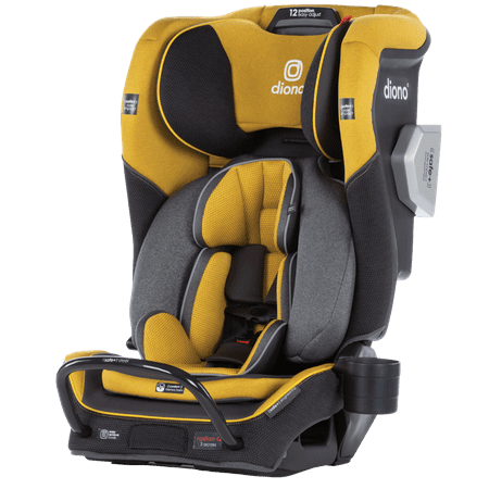 UPC: 0677726512263 | Diono Radian 3QXT All-in-One Convertible Car Seat  Slim Fit 3 Across  Yellow