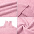 thumbnail image 2 of Osfvolr Women'S Loose Long-Sleeved Solid Color Sweater Classic Autumn and Winter Sweater Light Pink M, 2 of 4
