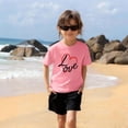 thumbnail image 2 of Children Boy Girl Cute T Shirts Lover Print Tops Tee for Child Short Sleeve Happy Gift Valentines Lounge Summer Fall Tee Shirt 2026 Clothing Trendy 3 Years, 2 of 9