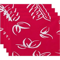 Simply Daisy 18" x 14" Eva Floral Print Placemat (Set of 4)