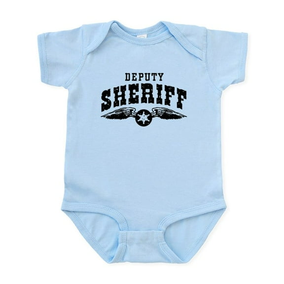 CafePress - Deputy Sheriff Infant Bodysuit - Baby Light Bodysuit, Size Newborn - 24 Months