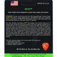 thumbnail image 3 of NGE-9 HIDEF neonTM Guitare Électrique de Couleur Verte Strings: Light 942, 3 of 3
