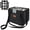 Dark Gray-6 Cup(D), variant on Evjurcn 6 Cup Drink Carrier with Handle, Portable Reusable Coffee Cup Drink Caddy with Detachable Compartment, for Car and Delivery, Dark Gray