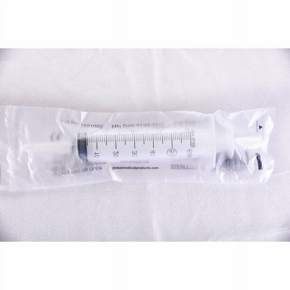 Catheter Tip Syringe 60ML 60CC -Sterile - No Needle - 10 Pack - image 5 of 6