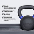 thumbnail image 3 of Kettlebell REP FITNESS Rep Rep, 20 kg, para fuerza y acondicionamiento, 3 of 7