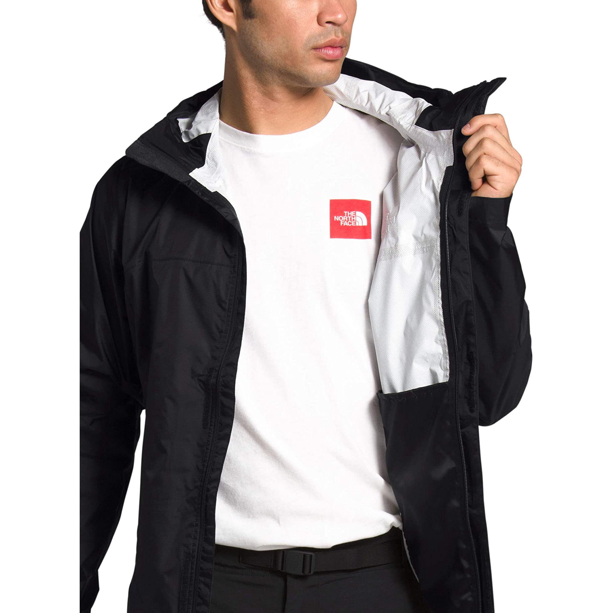 The North Face Mens Venture 2 Waterproof Hooded Rain Jacket Walmart