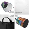 thumbnail image 2 of Balery Rainbow Melting Ice Cream Cesta de ropa redonda con asas, impermeable, independiente, para ropa, juguetes, dormitorio y familia-Small, 2 of 6