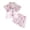 Pink, variant on Akiihool Hawaiian Shirts for Girls T-Shirt and French Shorts Outfit Set Toddler to Big Kid (Light Pink,18-24 Months)