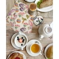thumbnail image 4 of Easter Kitchen Dish Towels for Drying Dishes Set of 4, Country Floral Wreath Rabbit Ears Eggs Carrots Waffle Weave Microfiber Hand Tea Bathroom Towels Quick Dry & Absorbent Towel 15.7x23.6, 4 of 7