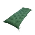 thumbnail image 1 of Becaristey Waterproof Bench Mat Cushion - Sun Protection And Comfortable For Outdoor Outdoor Chair Cushions Polyester Bench Cushion Black green 120*50*8CM, 1 of 6