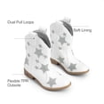 thumbnail image 3 of DREAM PAIRS Girls Cowgirl Boots Cowboy Western Mid Calf Star Boots for Kids, 3 of 6