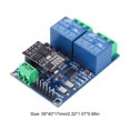 thumbnail image 3 of Módulo Relé 5V/12V ESP8266 Placa Control para Arduino(2s), 3 of 8