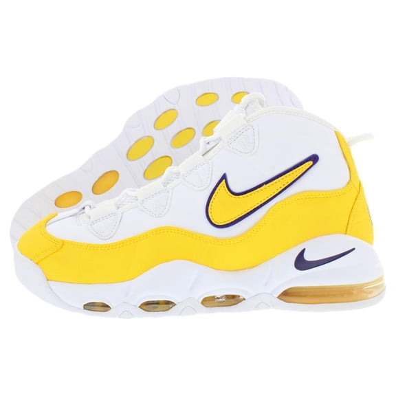 Nike Air Max Uptempo 95 Men's Size 8.5 White Yellow Athletic Shoes CK0892 102