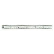 6 in. Flexible Chrome Rule