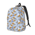 thumbnail image 2 of Daiia Cute Sloth Vintage Canvas Backpack for Men and Women ,Hiking Backpack,Travel Laptop Bag for School,Large Capacity Backpack, 2 of 8