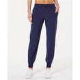 thumbnail image 2 of Ideology Womens Drawstrings Athletic Jogger Pantalones, Azul, XX-Large, 2 of 2