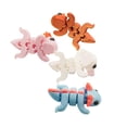 thumbnail image 4 of 3D Printed Axolotl, 3D Printed Fidget Toys, Mini Resin Figurines, 12 Pc Set, Cute Desk Decor, Office Shelf Decor, Whimsical Home Decor, Multi Color, 3 In Articulated Pieces, 4 of 7