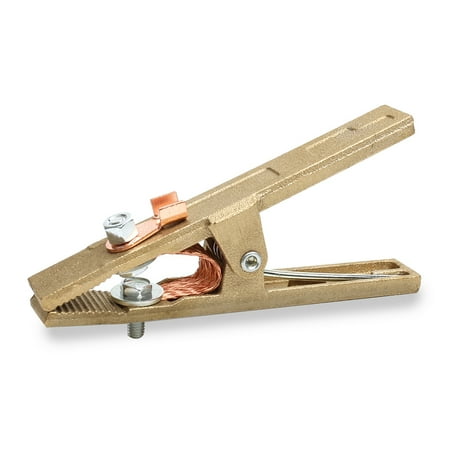 

1111Fourone 300A Professional Electric Arc Welding Ground Grip Clamps Electrode Holder Manual Grounding Welder Earth Clips Replacing Part