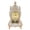 White, variant on OVTSC Vintage Style Plastic Table Clock Antique Home Hotel Decorative Desk Alarm Clock, 6.5 x 3.35 x 12.6 inches / 16.5 x 8.5 x 32 cm, Elegant Tabletop Timepiece for Living Room (White)