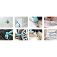 thumbnail image 3 of Cepillo de limpieza eléctrico universal - 6 piezas - Electrónico con 430 RPM - Cocina, baño y presupuesto - 3000 cerdas de limpieza JAMW Sencillez, 3 of 5