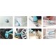 thumbnail image 3 of Cepillo de limpieza eléctrico universal - 6 piezas - Electrónico con 430 RPM - Cocina, baño y presupuesto - 3000 cerdas de limpieza JAMW Sencillez, 3 of 5