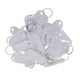 thumbnail image 4 of 50 Unids Etiqueta de Llaves con Tarjetas Blancas de Escritura Tarjetas de Identificación para Equipaje Mascotas - blanco Sunnimix Etiquetas para llaveros, 4 of 8