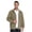 02-Khaki, variant on Men's Windbreaker Quarter Zip Pullover Lightweight Jackets Athletic Wind breaker Jackets with Pockets