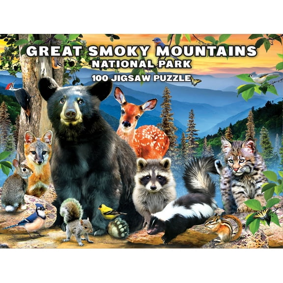 MasterPieces 100 Piece Jigsaw Puzzle - Great Smoky Mountains National Park