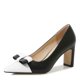 thumbnail image 1 of Fashion Modern High Heels Women Party Shoes Pointed toe Black White Shoes Brand Ladies Heels 8cm Plus Size 42, 1 of 5