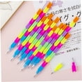 thumbnail image 6 of UPOUART 20Pcs Plastic Stacking Pencils Multi Abs Writing Tools Stackable Design, 6 of 8