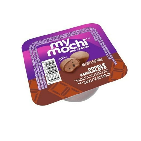 My Mochi Double Chocolate Ice Cream, 1.5 Ounce -- 72 per case