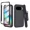 Black, variant on Thousand Gear Compatible for Google Pixel 10 XL Case with Belt Clip, Rugged Full Body Holster Case with Built-in Screen Protector, Camo