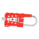 thumbnail image 4 of Bloqueo flexible, cable de acero inoxidable ajustable Bloqueo de cable de seguridad Bloqueo de cable multiuso Diseño exquisito, 4 of 10