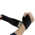 thumbnail image 1 of Muñequera con calefacción por orificios, muñequera deportiva presurizada, muñequera para baloncesto, bádminton, tenis de mesa, bicicleta, 1 of 6