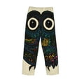 thumbnail image 4 of Kdxio Owl with Mandala Print Men's Sleep Pajama Pant Lounge Pants with Pockets, 4 of 8