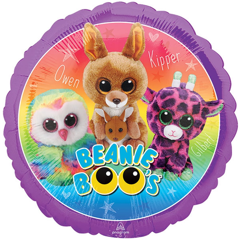 Beanie Boos Foil Balloon 18' ( Each )