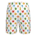 thumbnail image 6 of Naloa Undersea Animals Men's Beach Shorts, Surfing shorts, Swim trunks, Quick Dry Swim Trunks for Surfing Beach Fun - Large, 6 of 9