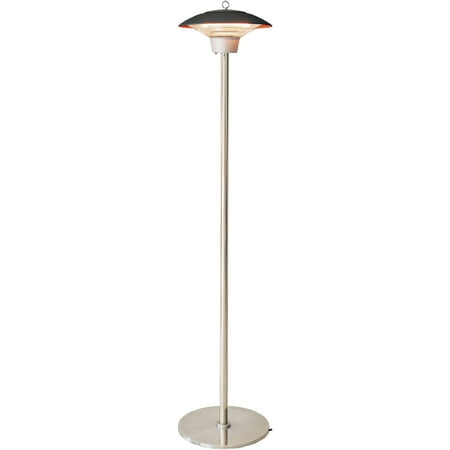 Hanover Electric Halogen Infrared Stand Heat Lamp, Brown