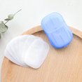 thumbnail image 4 of Soap Paper,Disposable Soap Flakes With Box Container Soap Flakes With Flakes With Box Scented Paper Soap 20pcs Soap Papers Soap Papers Scented Soap Hand Supplies Box Container 20pcs Ldhs, 4 of 7