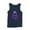 Navy, variant on Neon Retro Shark Attack Men's Tank Top