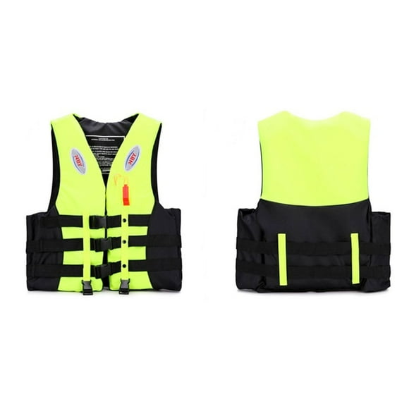 Gilet de Sauvetage Adulte Réglable Flottabilité pour la Pêche en Canoë Kayak de Voile