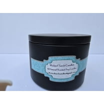 Scented Coconut/Soy Blended Scented Candle Tin 80z-CoffeeShop