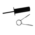 thumbnail image 3 of Colaxi Weight Stack Pin, Gym Pin with Spring Clip Collar, Fitness Heavy Duty Strength Training Equipment, Weight Stack Extender Pin H, 3 of 8