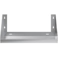 thumbnail image 5 of Express KitchQuip 24" Long x 18" Deep Stainless Steel Wall Shelf with Side Guards, 5 of 6