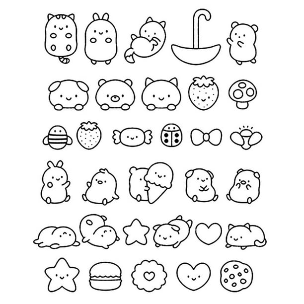 zureker cat dog strawberry paper clear silicone diy seal stamping mold ww1 walmart com