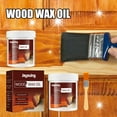 thumbnail image 5 of Wood Wax Oil, Solid Wood, Transparent Color, Water-based Wood Oil, Solid Wood Furniture Maintenance, Flooring, Outdoor Varnish, Tung Oil, Usupdd 2025 Wood Wax Oil, Solid Wood,, 5 of 7