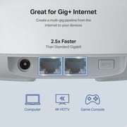 TP-Link Deco WB9600 Dual Band Wi-Fi 7 Whole Home Mesh Router System, 2-Pack, Covers up to 4,600 sq. ft., Connects 150+ Devices, Works with All ISPs - Deco WB9600