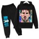 thumbnail image 2 of Conjunto de sudadera con capucha para niños 2024 HOT, más pantalones de sudadera, conjunto deportivo de 2 piezas para niños y niñas, ropa para niños con estampado de Messi, ropa para bebés, 2 of 5