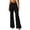 e-417Black90, variant on ANINEO Women Trousers High Waist Straight Leg Casual Business Pants For Work Comfortable Stretch Fabric Classic Bottoms Solid Color Versatile Daily Female Slacks