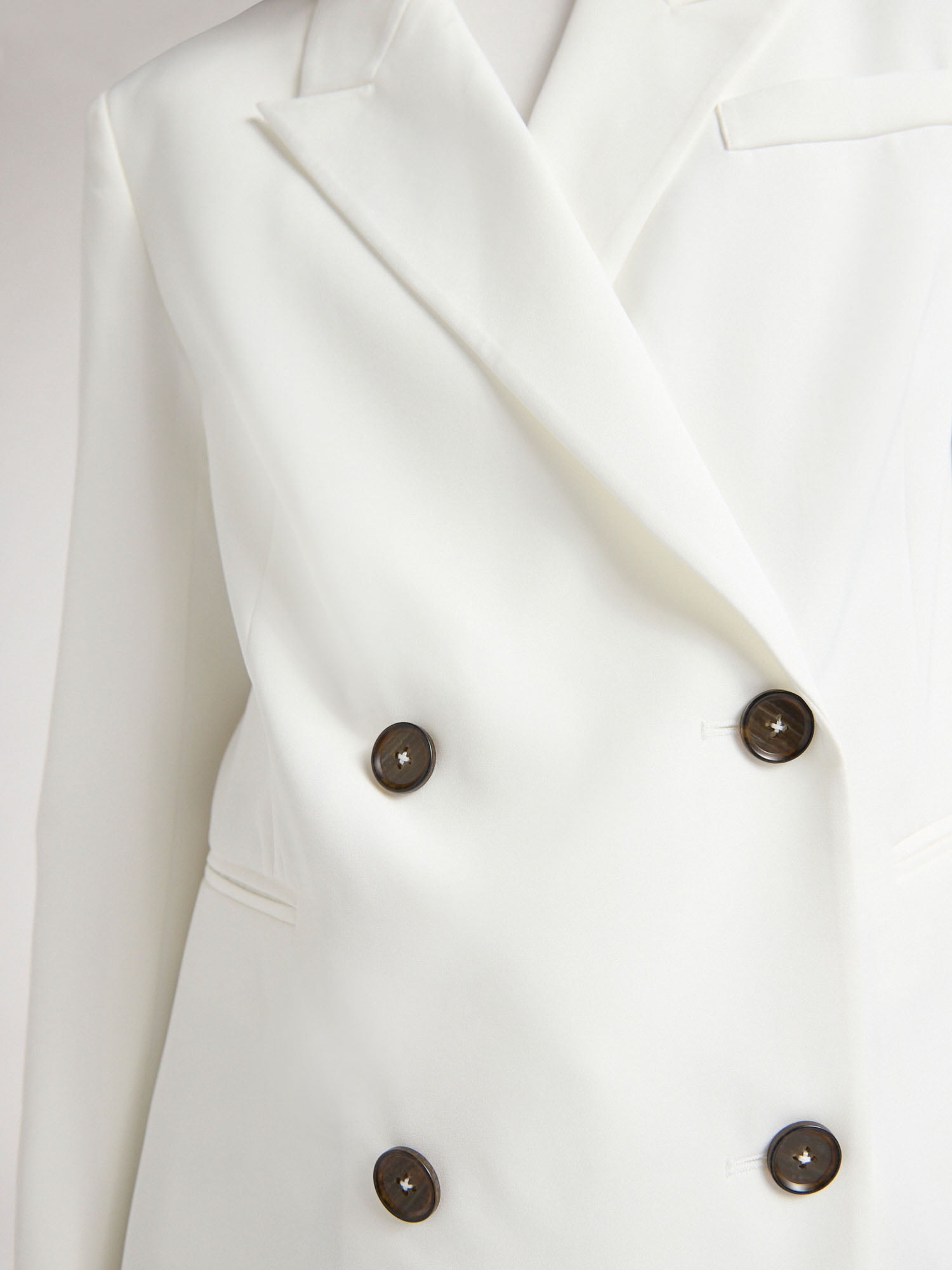 Scoop Women's and Women's Plus Crepe Slouchy Double Breasted Blazer, Sizes XS-4X